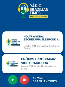 Rádio Brazilian Times lança novo aplicativo com música, notícias e programação exclusiva