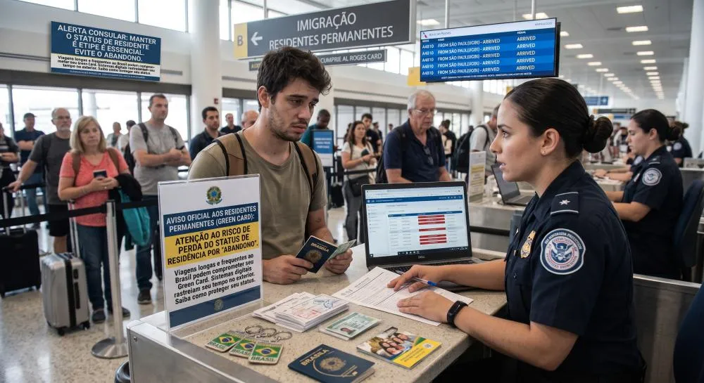 EUA implementam biometria obrigatória em saídas e ampliam escrutínio